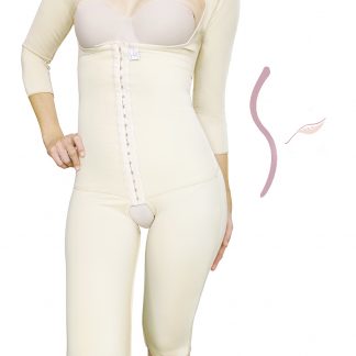 Body bermuda con mangas