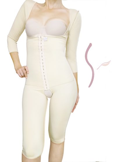 Body bermuda con mangas